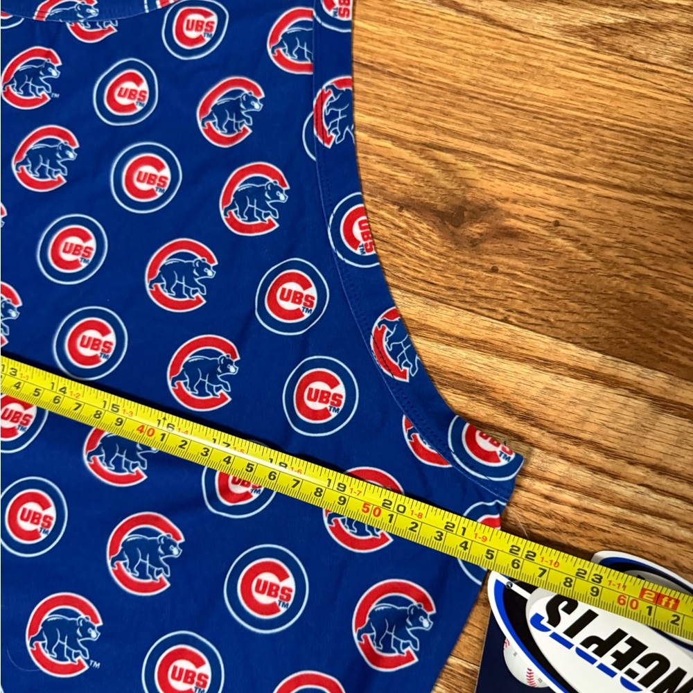 🆕 Women's Chicago Cubs Concepts Sport Royal Knit Tank Top, Cropped Size 3XL - Picture 8 of 9